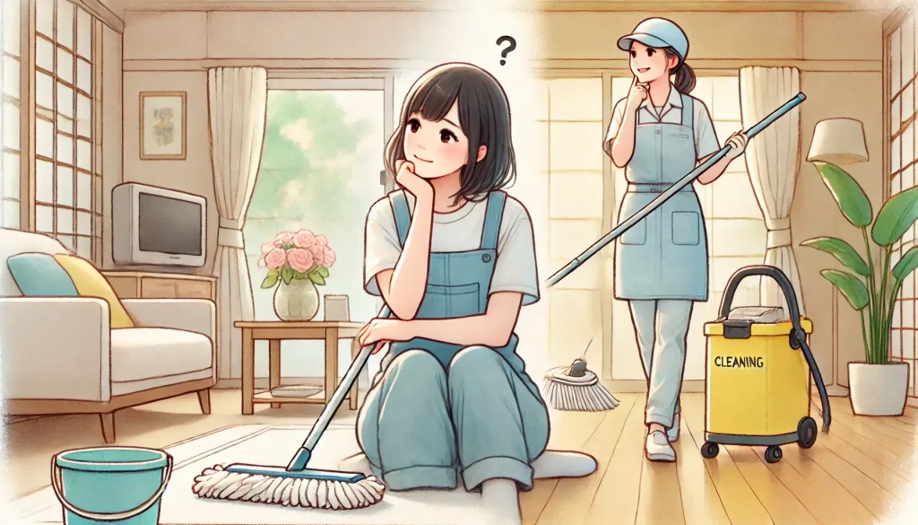 ハウスクリーニングは自分でやるべき?